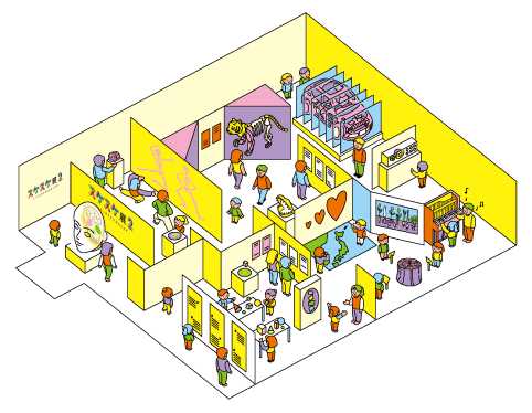 特別展「スケスケ展２ ～スケると見える仕組みの世界～」7/18からＦＵＪＩなごや科学館で開催