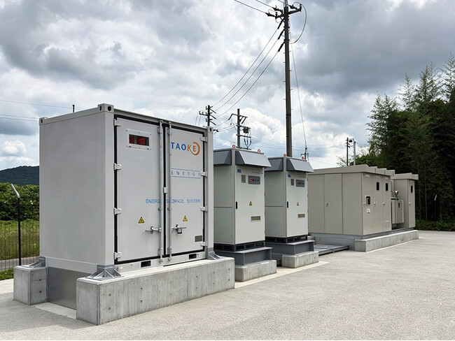 TAOKE ENERGY、岐阜県各務原市で2MW高圧蓄電所の系統連系を完了