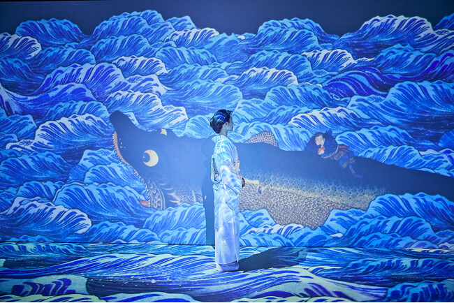 【一旗プロデュース】世界累計50万人動員の浮世絵デジタルアートが広島へ。「動き出す浮世絵展 HIROSHIMA」7月18日に開幕。浮世絵が最新のデジタル技術で躍動するイマーシブアートミュージアム。