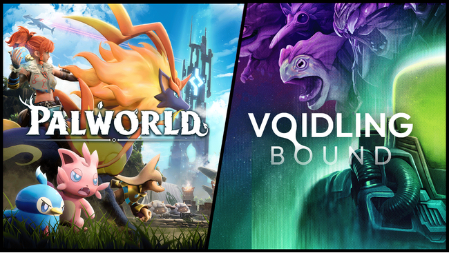 『Palworld / パルワールド』とSF三人称アクションシューティング『ボイドリング・バウンド』のSteamバンドルが本日発売！セット購入で10%OFF！