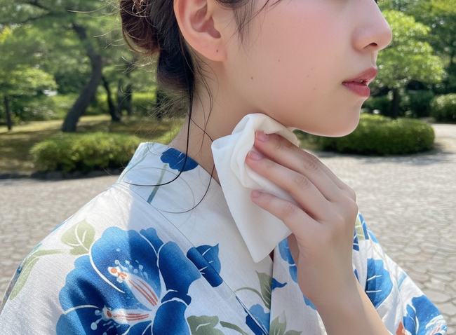 マンダムと浴衣レンタル店がコラボ！酷暑でも夏の風物詩を諦めない「汗に負けない浴衣応援プロジェクト」を始動