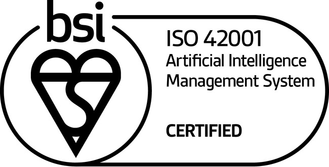 AIマネジメントシステムの 国際規格「ISO/IEC 42001:2023」認証を取得
