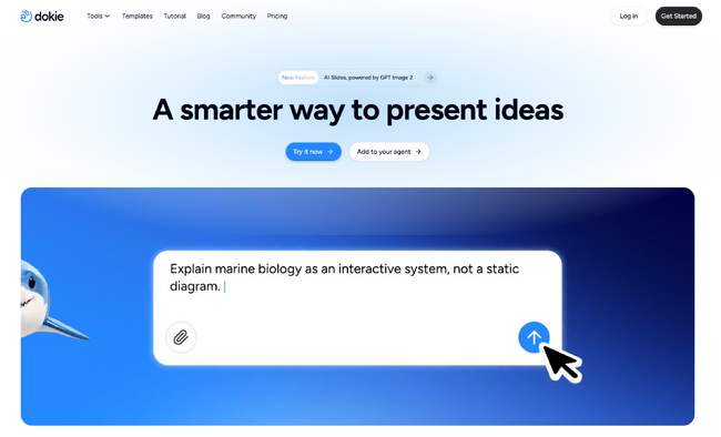 Dokie AI、教育カテゴリーへの対応を強化。教師と学生のプレゼンテーション作成をより簡単に