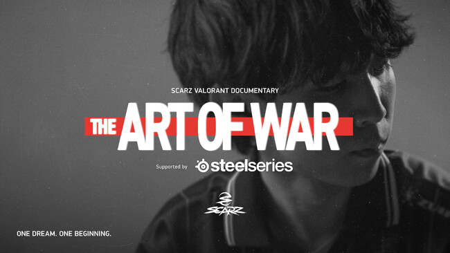 SteelSeries、プロeスポーツチーム「SCARZ」のドキュメンタリー企画『THE ART OF WAR』への協賛を決定