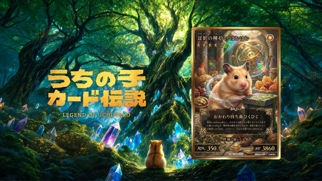 公開1日で130万アクセスを達成した「ペットカードジェネレーター」の”正式版”が本格始動！野田クリスタル考案『うちの子カード伝説』～名称変更やレイドバトル機能・図鑑機能の実装など大型アップデート～