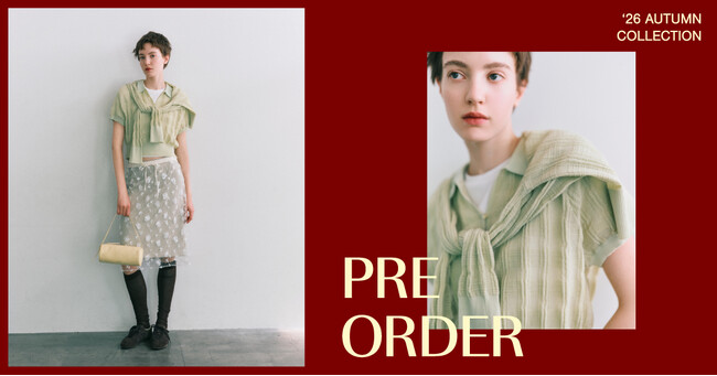 【emmi】'26 AUTUMN COLLECTIONのルックブックを公開！WEB先行予約キャンペーンも同時開催＜7月16日(木)＞