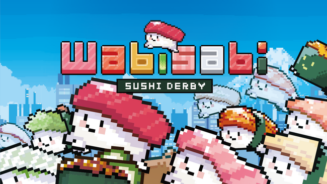 かわいいお寿司たちが育成×レースで大疾走！『わびさび寿司ダービー』本日よりSteam / Nintendo Switch(TM)にて配信開始！発売記念10%OFFローンチセール中！