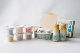 「湯原ヨーグルト」のこだわり商品全8種類のコンプリートセット 「湯原ヨーグルト」のこだわり商品全8種類のコンプリートセット