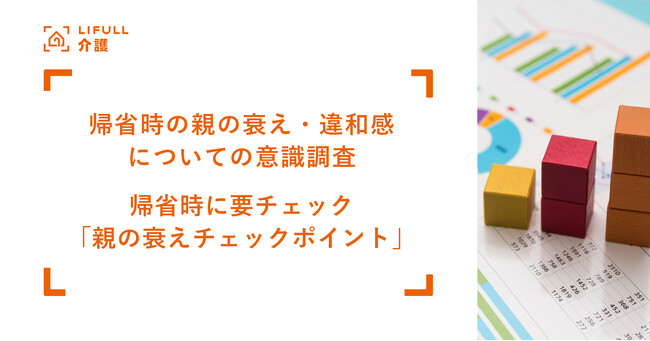 お盆帰省では、親の”衰えサイン”の見逃しに注意！「帰省時の親の衰え・違和感についての意識調査」をLIFULL 介護が発表