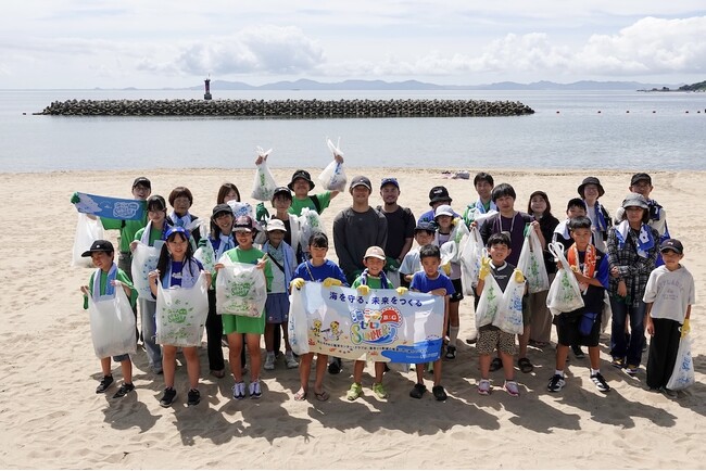 「またみんなで遊びに来よう」シーホース三河 #7 長野誠史が西尾市・宮崎海水浴場でクリーン活動！地域の魅力を再発見する特別な一日に