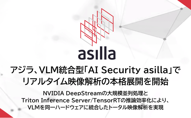 アジラ、VLM統合型AI警備システム「AI Security asilla」でリアルタイム映像解析の本格展開を開始