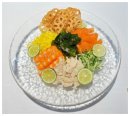 鳴門レンコンの冷やし中華 鳴門レンコンの冷やし中華