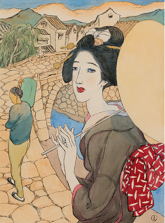 新潟市美術館で開催中の「竹久夢二のすべて　画家は詩人でデザイナー」の後期展示が7月22日より始まります