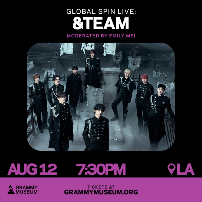 日本発グローバルグループ&TEAM、米国にて「グラミー・ミュージアム」主催の特別イベント 「Global Spin Live」への出演が決定