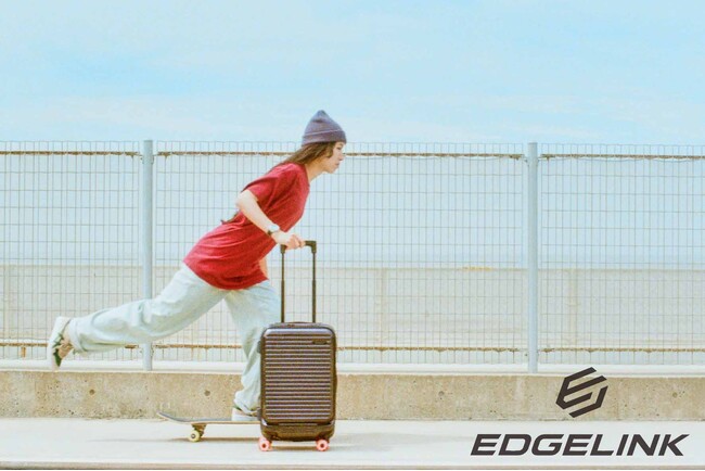 ストリートバッグブランド「EDGELINK」のブランドアンバサダー赤間凛音選手の新ビジュアルを公開