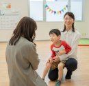 保護者様とのコミュニケーションの様子 保護者様とのコミュニケーションの様子