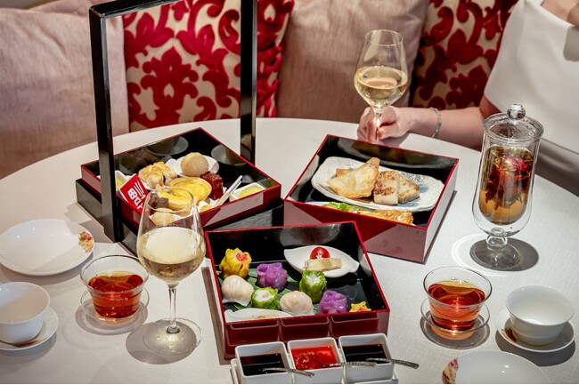 【ザ・リッツ・カールトン大阪】中国料理「香桃」飲茶アフタヌーンティーが期間限定で登場