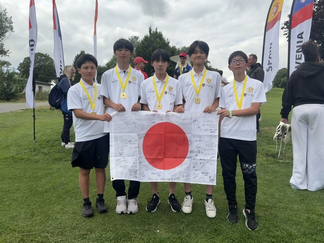 古田選手が日本勢トップの10位タイ!第1回フットゴルフユースワールドカップ閉幕