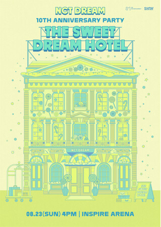 【速報】『NCT DREAM 10TH ANNIVERSARY PARTY ＜THE SWEET DREAM HOTEL＞』KNTVで8/23(日)韓国から生中継！