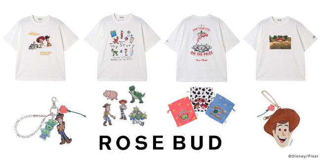 ROSE BUDより、ディズニー＆ピクサー映画『トイ・ストーリー』デザインのスペシャルアイテムが登場