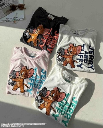 AS KNOW AS plusから『トムとジェリー』のTシャツが登場!