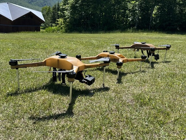 軽量で生産性が高く、修理しやすいセルロースファイバー製ドローンを開発