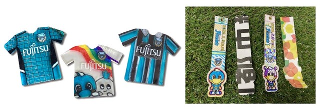 廃材から世界にひとつの応援グッズへ　Anker フロンタウン生田（川崎フロンターレ）×キンコーズ 多摩区エコフェスタに出展