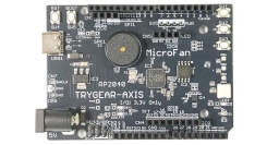 マイクロファン、教育用マイコン基板「TRYGEAR-AXIS RP2040」を発売！センサー・カラーLEDを標準搭載し、マイコン基板のみで多彩な演習に対応
