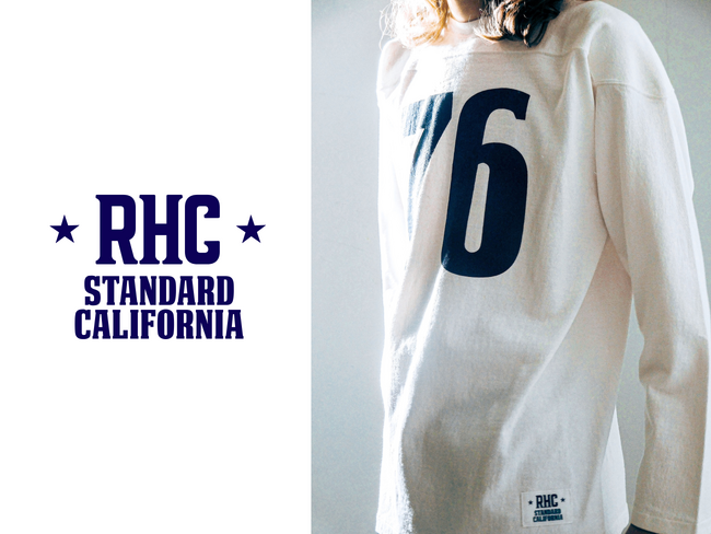 【スタンダード カリフォルニア×RHC ロンハーマン】別注フットボールTeeが7月25日(土)より発売！