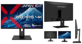 【価格.com限定 27,980円！】JAPANNEXTが28インチ IPSパネル搭載 USB-C(最大65W)給電対応4K液晶モニターを7月23日(木)に発売