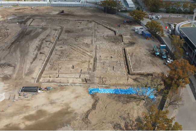 【愛知県内初・東海地方で3例目】古代・中世の東海道を豊橋公園内で発見