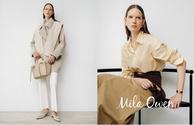 【Mila Owen】「THE PLAYFUL TRADITIONAL」をテーマにした2026年秋のコレクションカタログを公開！〈7月24日(金)〉