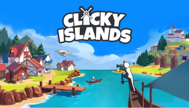 中毒性MAXの作業効率化ゲーム『Clicky Islands / クリッキーアイランド』ポケットペアパブリッシングで配信決定！