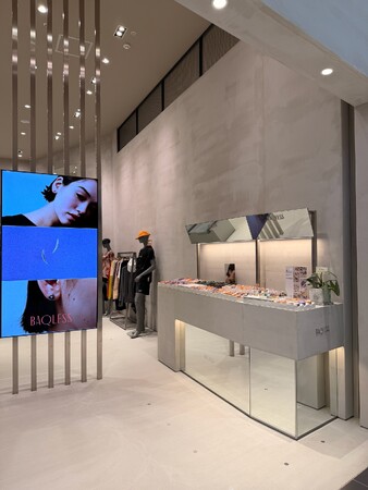 “落ちないピアス”「Baqless（バックレス）」の世界観を体感できる特設空間が誕生！HULLE イオンモール広島府中店に中国エリア初のショップインショップが7月24日(金)オープン
