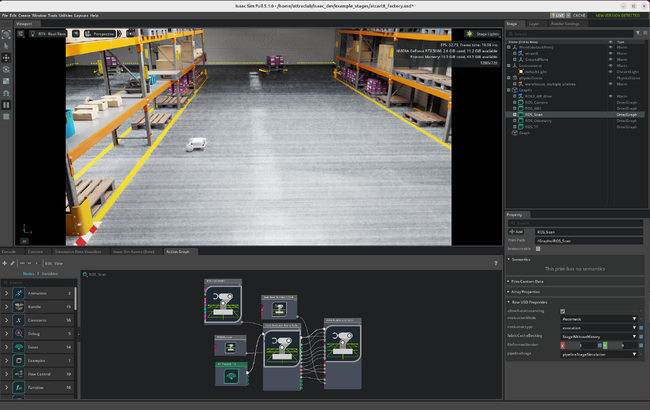 NVIDIA Isaac Sim対応デジタルツイン開発環境を構築