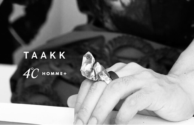 ４℃ HOMME+の次なる一歩を創る、「TAAKK」との挑戦。2026年6月、Paris Fashion Weekの「TAAKK」ランウェイにて、今秋発売予定のカプセルコレクション登場。