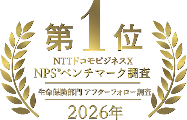 ソニー生命、NTTドコモビジネスX NPS(R)ベンチマーク調査2026「生命保険部門 アフターフォロー調査」5年連続で第1位を受賞
