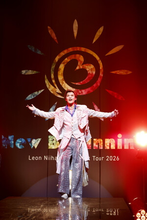 新浜レオン最新ツアー『新浜レオン コンサートツアー2026 ～New Beginning～』のファイナル公演の模様を歌謡ポップスチャンネルで10月にテレビ初放送決定！