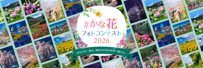 「#かな花フォトコンテスト2026 ～あなたの一枚が、神奈川の花を世界へ届ける。～」を開催します！