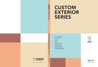 株式会社トーシンコーポレーション　“CUSTOM EXTERIOR SERIES vol.15”エクステリア商品カタログ、カスタムエクステリアシリーズvol.15を2026/7/22販売開始
