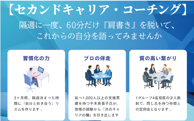 「肩書き」を脱いで未来を描く3ヶ月間の新習慣オンラインプログラム「セカンドキャリア・コーチング」開催報告