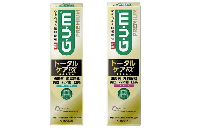 G・U・M史上最高峰*¹の高機能ハミガキ誕生！お口の5大悩みをまとめてケアする「ガム・プレミアム デンタルペースト トータルケアEX」新発売