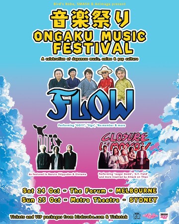ロックバンド『DOES』、ペルーチリ、メキシコでのライブを大熱狂のうちに完走！FLOWと共に初のオーストラリア公演も決定 ― 舞台はメルボルン＆シドニーへ