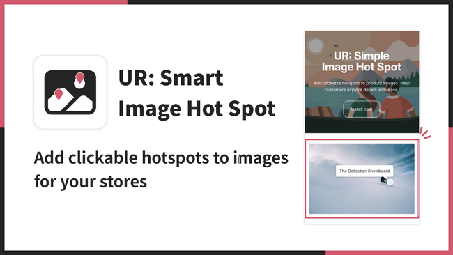 【海外向け】EC アプリ「UR: Smart Image Hot Spot」を株式会社 UnReact がリリース