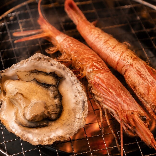 【7月28日（火）開始】牡蠣・赤海老の浜焼き食べ放題＆あて巻きと海老しゃぶ食べ放題が新登場！海鮮酒場「なみ小屋」で贅沢な食べ飲み放題を提供開始