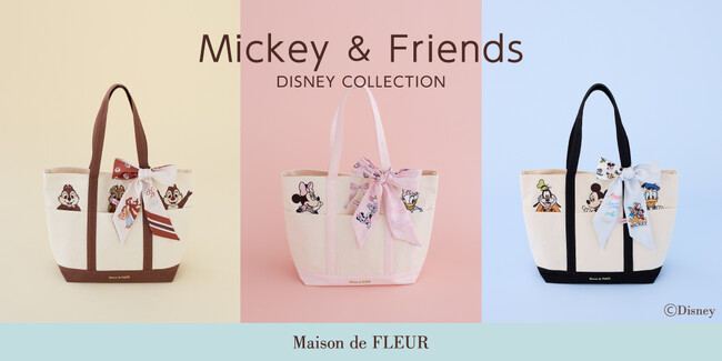 【Maison de FLEUR】「ミッキー＆フレンズ」を描いたDisney Collection！8月5日(水)より「Disney THE MARKET 2026 in 日本橋三越本店」にて先行販売