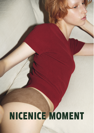 NICENICE MOMENT、2026年秋冬コレクション「2026 Autumn Winter」を公開。