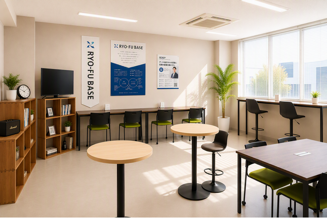 佐賀大学内にコワーキングスペース「POP UP!RYO-FU BASE」を開設