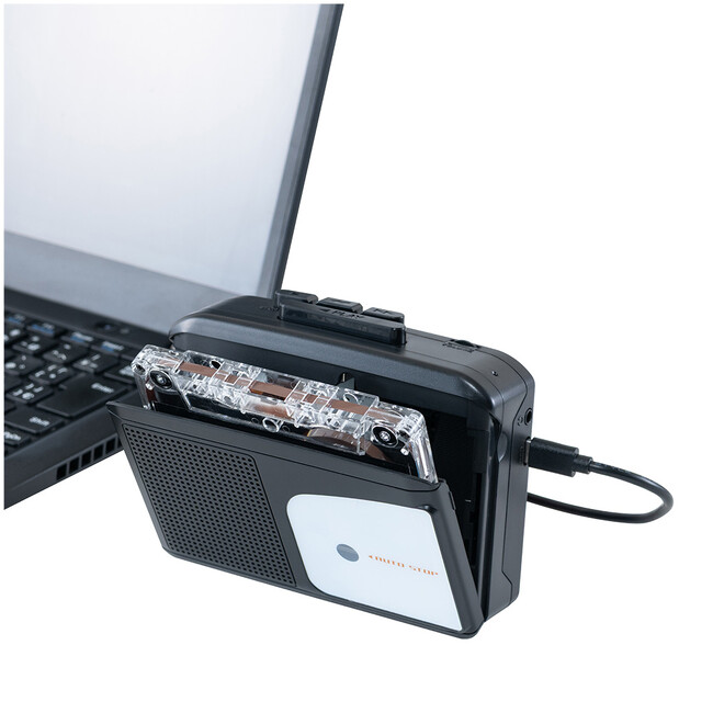 カセットテープの音声をPCに保存できるポータブルプレイヤー「UCP-CA001」を発売