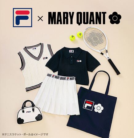 イタリア生まれのスポーツライフスタイルブランド「FILA」と「MARY QUANT」の初コラボレーションが実現！
